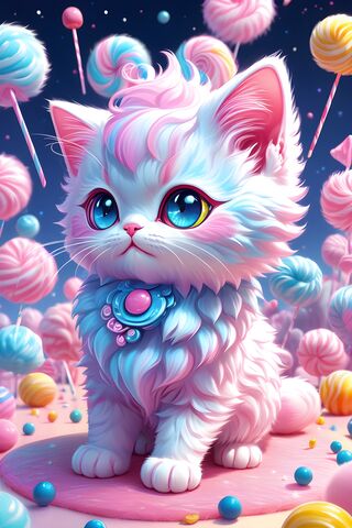Cotton Candy Kitten 7