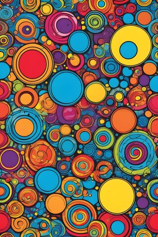 Colorful Bubble Art