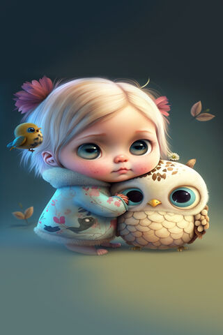 Adorable Friendship 🌼🦉