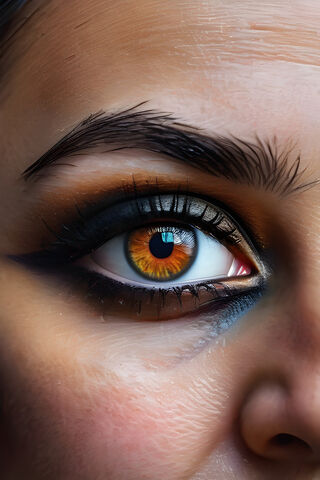 Close Up Of A Person's Eye
