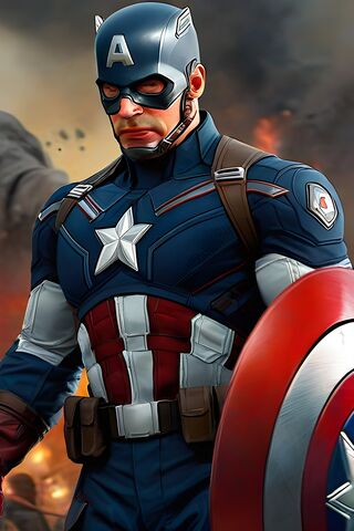 Captain America: The Hero We Need! 🇺🇸🛡️