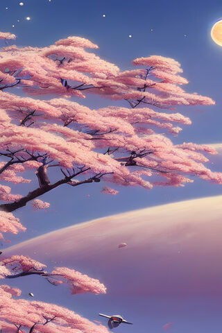 Dreamy Cosmic Cherry Bl..