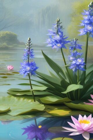 Tranquil Waters 🌸💧