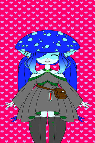 Enchanted Mushroom Girl..