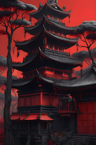 Mysterious Red Pagoda �..