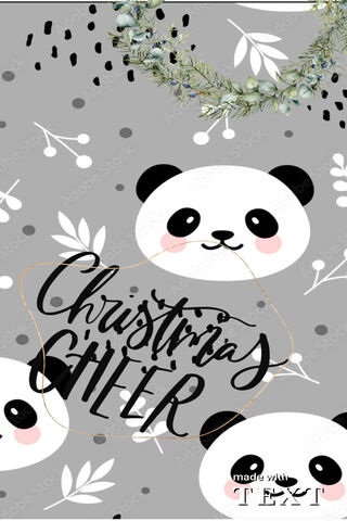 Festive Panda Cheer 🎄🐼