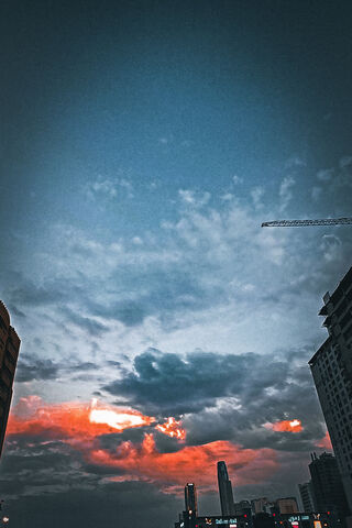 Dramatic Sunset Over th..