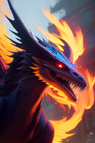 Fiery Dragon of Legend ..