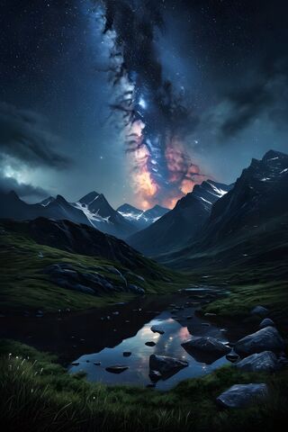 Celestial Majesty 🌌🏔️