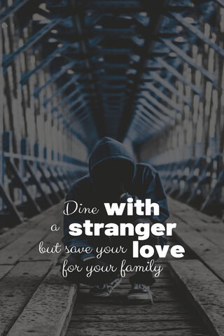 Dine With A Stranger