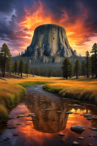 Devils Tower Wyoming