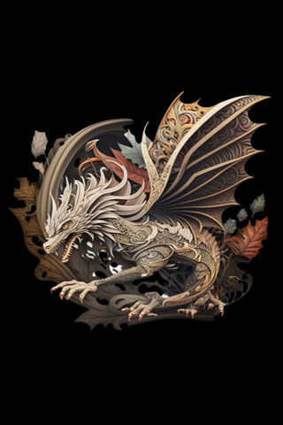 Majestic Dragon Art 🐉✨