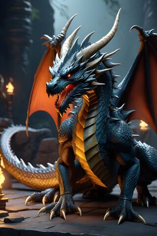 Majestic Dragon Guardian