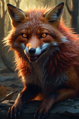 Majestic Fox in the For..