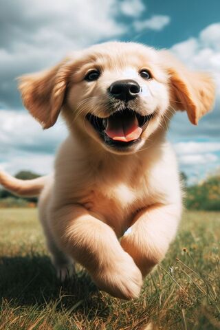 Joyful Puppy Playtime 🐾