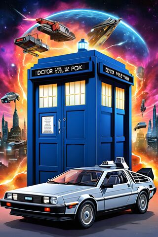 Doctor Who + Retour Vers Le Futur