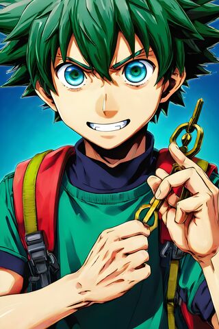 Deku: The Hero in Train..