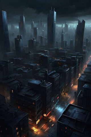 Dystopian City