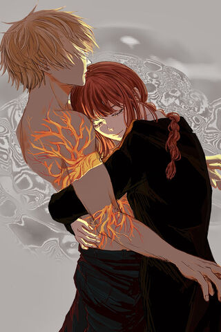Embers of Connection: Denji and Makima's Bond 🔥❤️