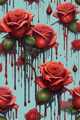 Dripping Roses