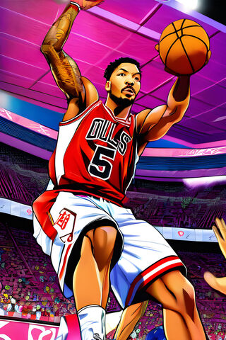 Derrick Rose: The Rise of a Basketball Legend 🏀✨