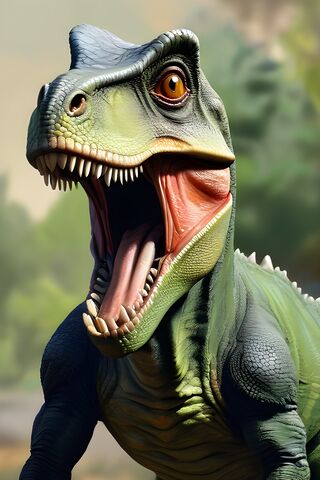 Dino's Roar: The King of the Prehistoric Jungle 🦖🌿