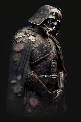 Floral Darth Vader 🌸⚔️