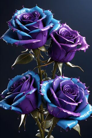 Dripping Roses