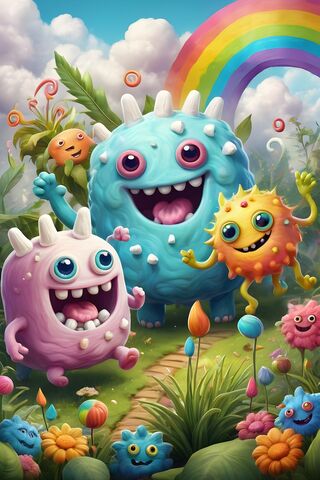 Dancing Monster Marshmallow