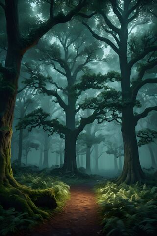 Dark Enchanted Forest