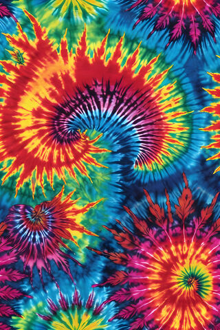 Vibrant Tie-Dye Swirls 🌈✨