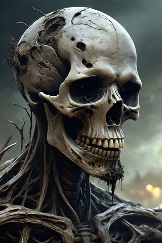 The Haunting Elegance of the Undead 🦴✨