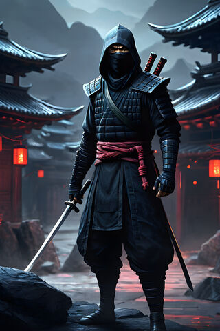 Mysterious Ninja Warrio..