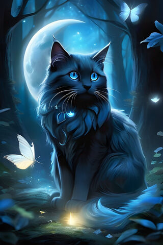 Dark Magic Cat