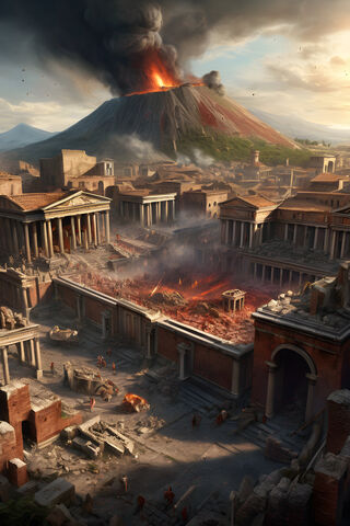 Destruction Of Pompeii