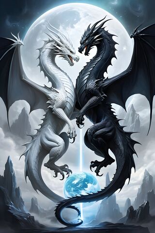 DRAGONS BALANCE THE WORLD