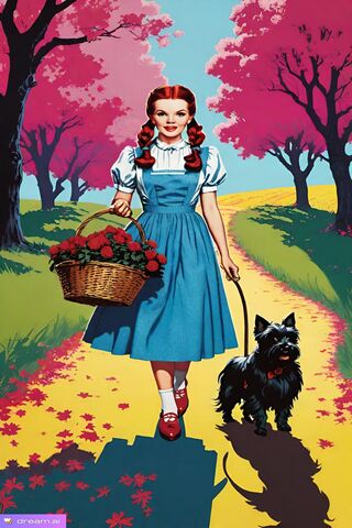 A Whimsical Walk with Dorothy 🌸🐶