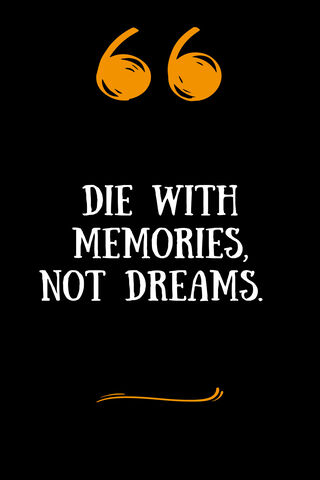 Live for Memories! 🌟