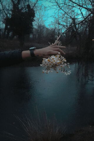 Whispering Blooms 🌼🌊