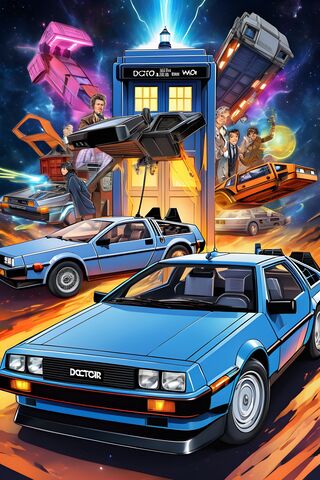 Doctor Who + Retour Vers Le Futur