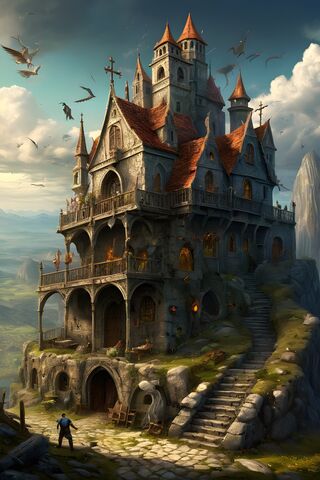 Enchanted Castle on the..
