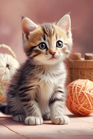 Adorable Kitten Cutie 🐾