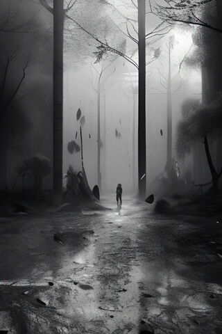 Enigmatic Forest Journey 🌲🌫️