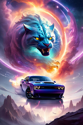 Cosmic Fury: The Power of the Panther 🌌🐾