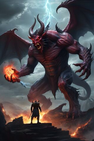 Epic Showdown with the Dark Lord ⚔️🔥