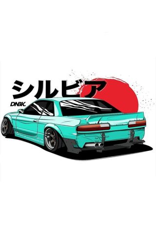 Turbocharged Dreams: The Silhouette of Speed 🚗💨