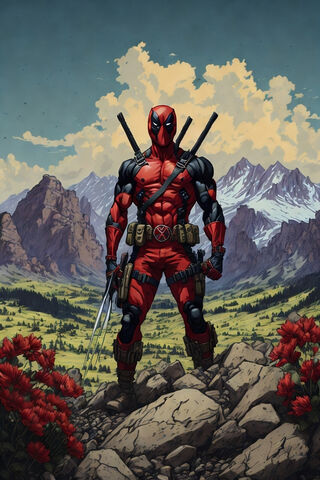 Deadpool: The Merc with a Mountain View 🏔️💥
