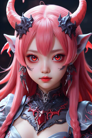 Enigmatic Charm of the Demon Girl 🌟👹