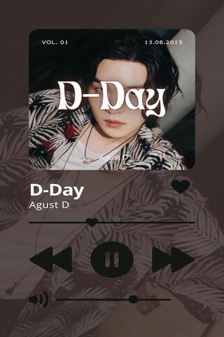 🎶 D-Day by Agust D