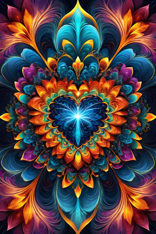 Dark Hexagon Pattern